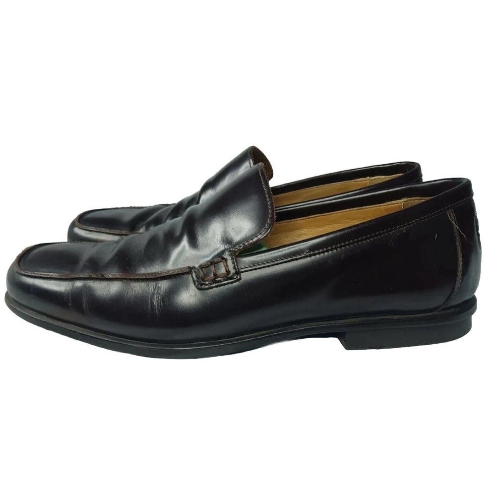 Coach Jerry Made in Italy Classic Black Leather Loafers
